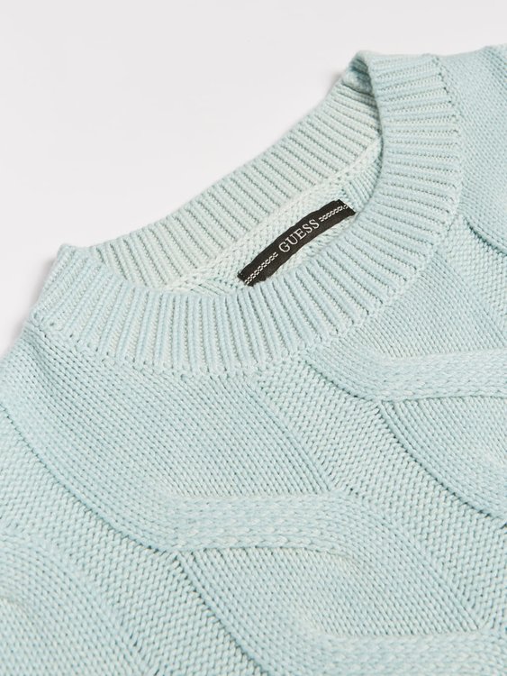 Guess, Modrá barva Juliette svetr
