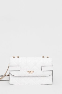 Guess – Malia crossbody, Bílá barva