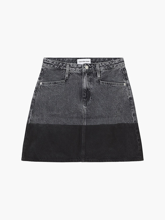 A-line utility sukně Černá barva Ženy