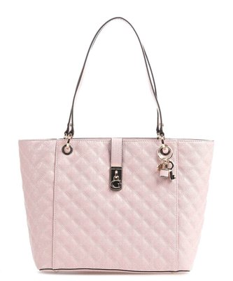 Guess – Noelle tote kabelka, Růžová barva