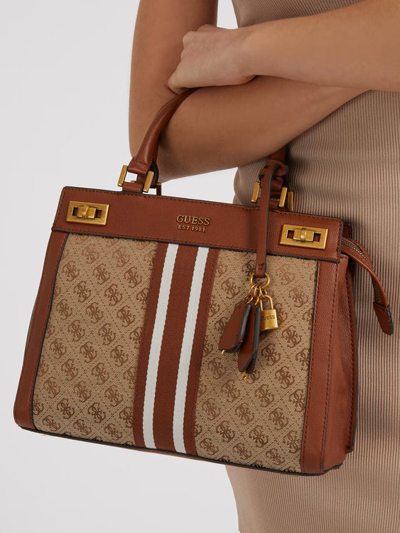 Luxusní Katey kabelka, Hnědá barva, T/U