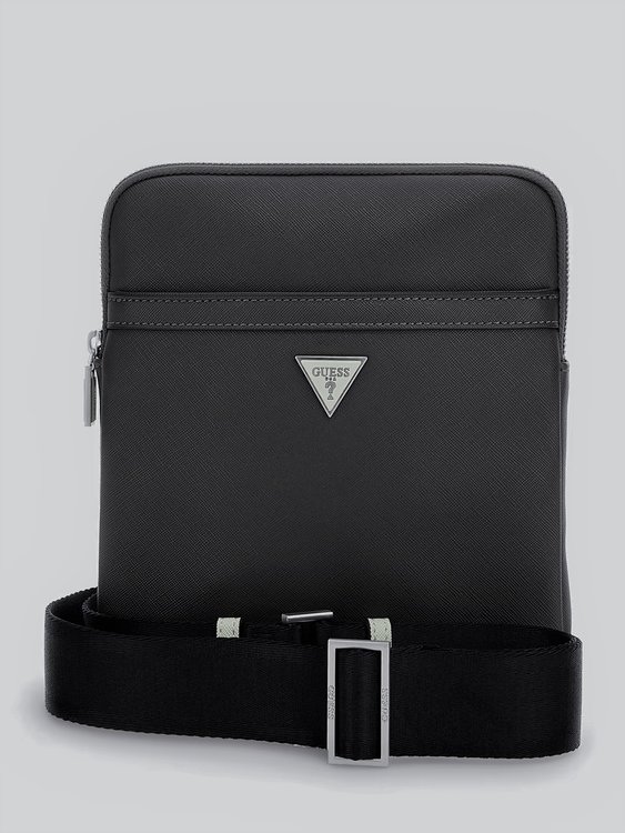 GUESS – Certosa crossbody, Černá barva