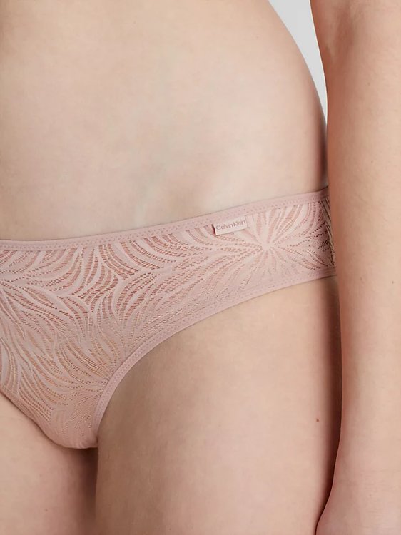 Luxusní Sheer Marquisette bikiny, Růžová barva, S, M, L