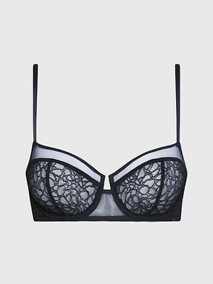 Calvin Klein Underwear – CK Black Graphic podprsenka, Černá barva