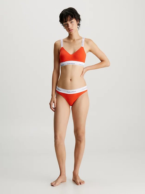 Modern Cotton podprsenka Červená barva Ženy