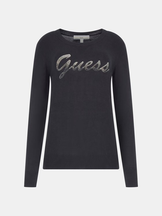 Luxusní Helene svetr, Černá barva, XS, S, M