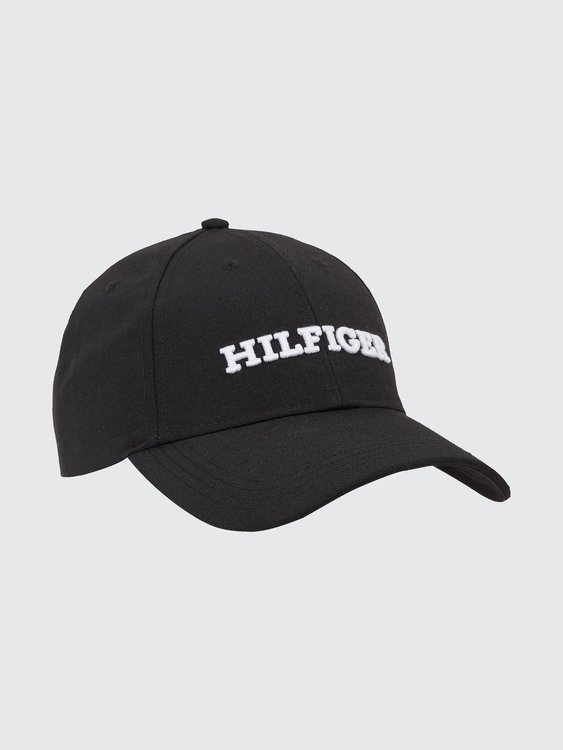 TH Monotype kšiltovka – Tommy Hilfiger, Černá barva Muži