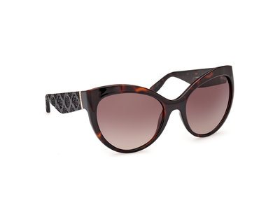 GUESS, Hnědá, Zvířecí  barva Sluneční brýle