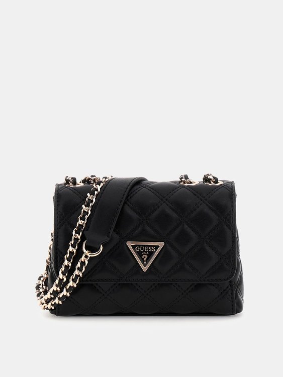 GUESS – Giully Mini 2 crossbody, Černá barva