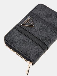 Luxusní Noreen střední peněženka, Černá barva, T/U