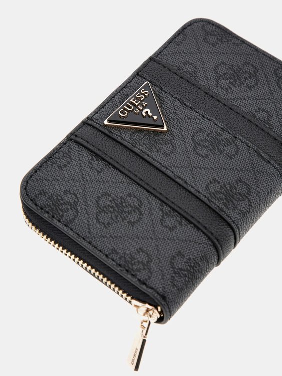 Luxusní Noreen střední peněženka, Černá barva, T/U