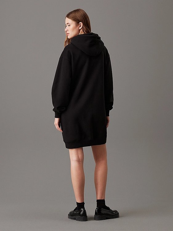 Chenille Monol šaty – Calvin Klein Jeans, Černá barva Ženy