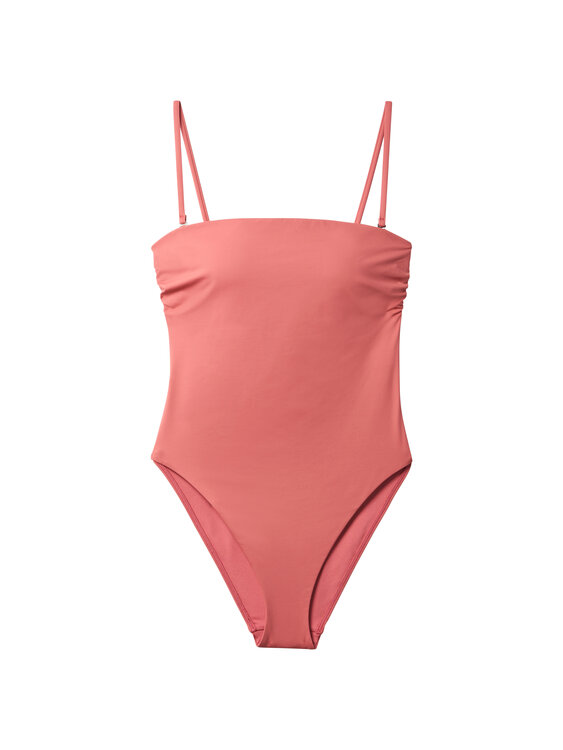 Calvin Klein Swimwear – LV00Q62709-VCC plavky STRAPLESS ONE PIECE