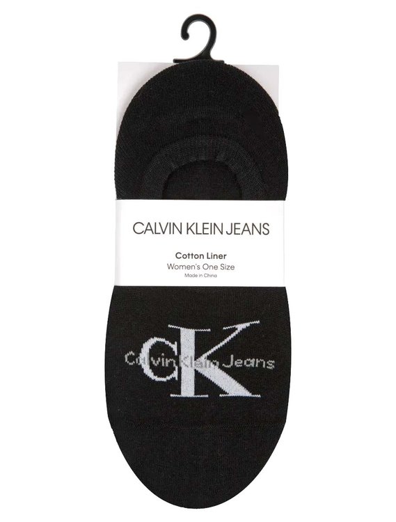 Ponožky Ck Jeans Logo – Calvin Klein Jeans, Černá barva Ženy