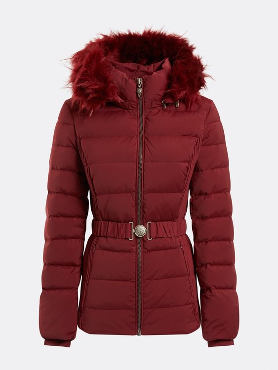 Guess, Bordó, Červená barva Claudia bunda