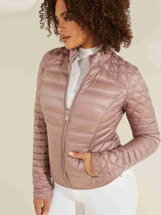 Luxusní Orsola lehká bunda, Růžová barva, XS, S, M, L 2