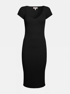 Módní Lynx šaty, Černá barva, 2022 1