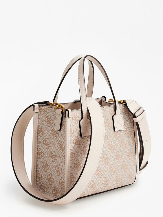 Izzy kabelka – GUESS, Béžová barva Ženy