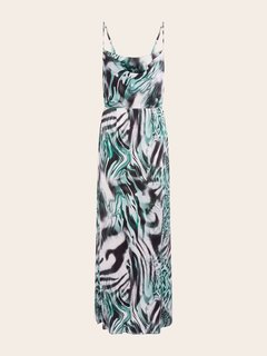 Luxusní Madelyn šaty, Multi, Zelená barva, 38, 40, 42