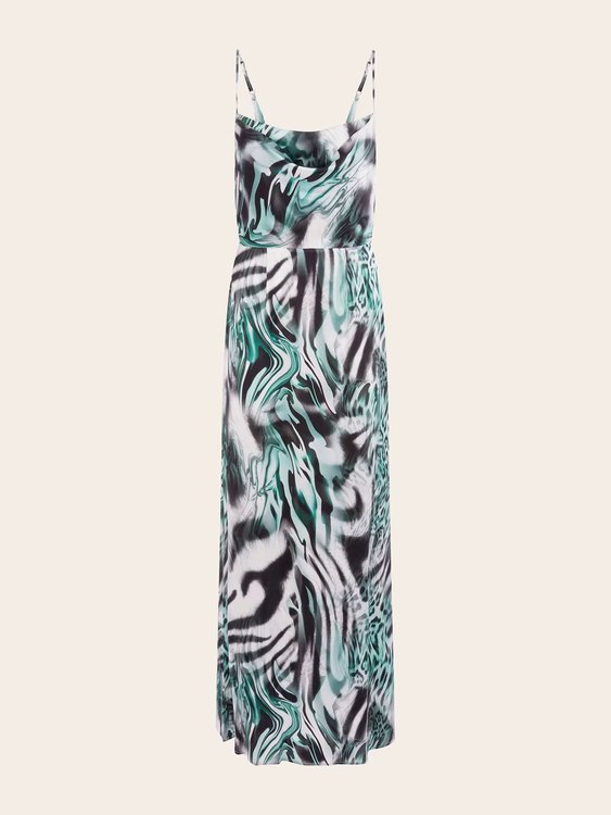 Luxusní Madelyn šaty, Multi, Zelená barva, 38, 40, 42