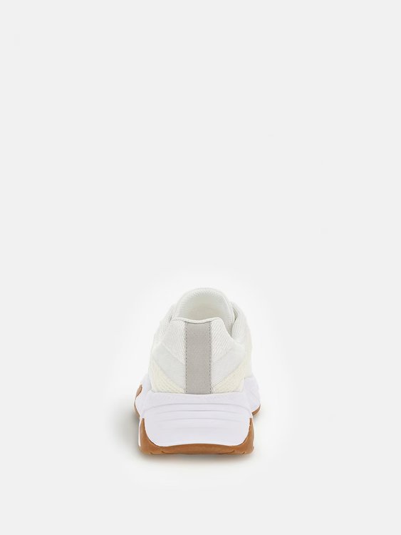 Módní Enie tenisky, Bílá, Krémová barva, 2023