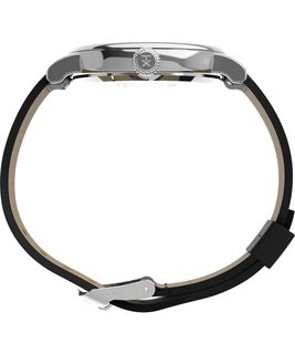 Luxusní Peanuts hodinky, Černá, Stříbrná barva, UNI