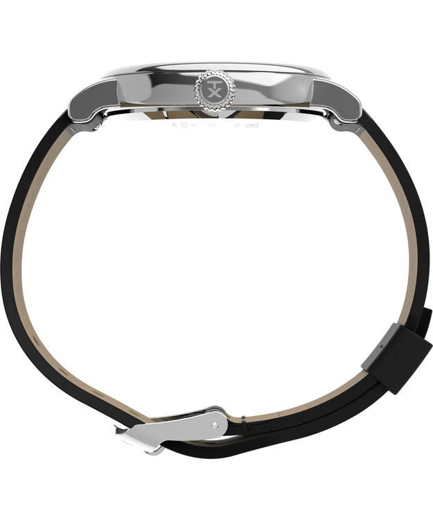 Luxusní Peanuts hodinky, Černá, Stříbrná barva, UNI