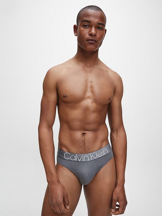 Slipy Evolution Micro – Calvin Klein Underwear, Šedá barva Muži, Muži, Muži, Muži