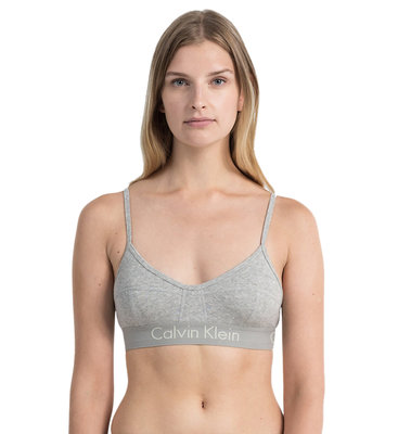 Calvin Klein Underwear – Podprsenka Body, Šedá barva
