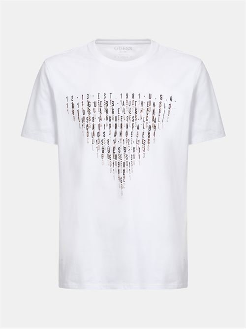 Guess – Keanu tričko, Bílá barva