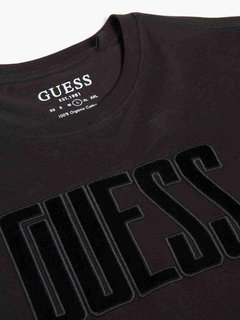 Módní Velvet logo tričko, Černá barva, 2022 2