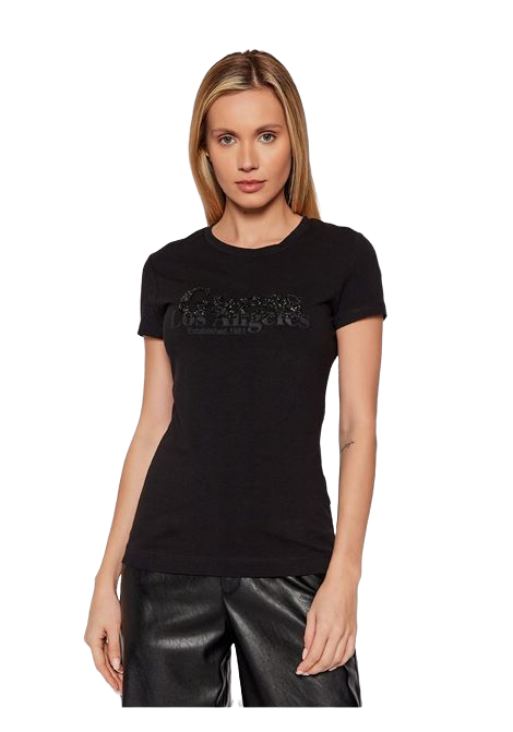 Módní Astrelle tričko, Černá barva, 2022