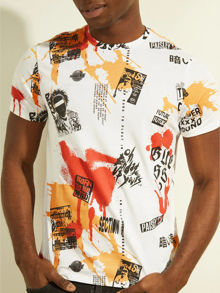 Bílá barva, Paint tričko