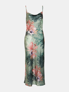 Luxusní Akilina šaty, Zelená barva, XS, S, M, L