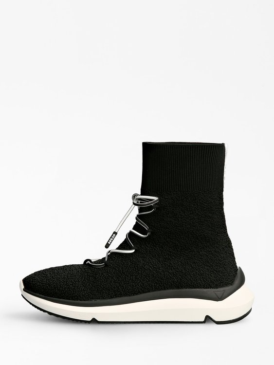 FL7DRWFAB12-BLACK TENISKY – Guess Ženy