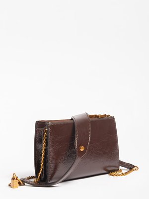 Amantea crossbody – GUESS, Hnědá barva Ženy