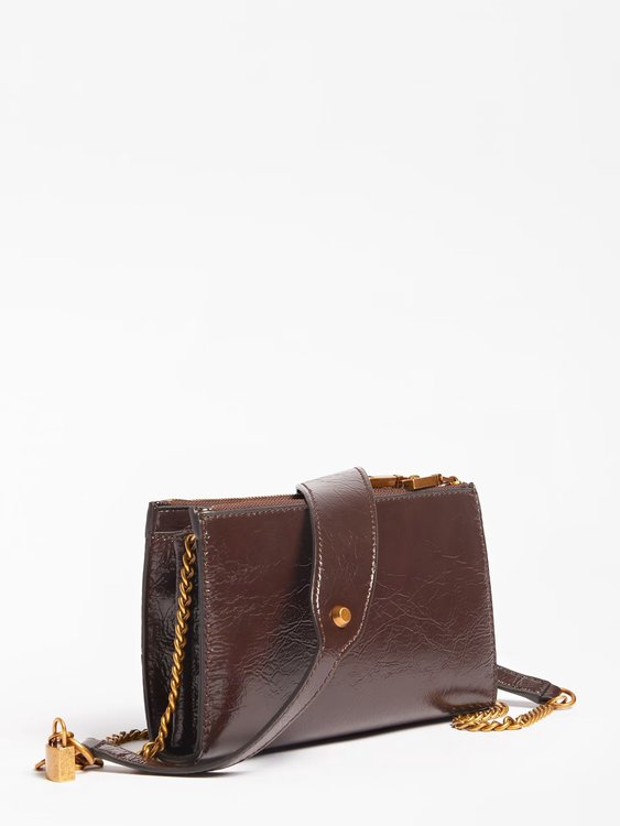 Amantea crossbody – GUESS, Hnědá barva Ženy
