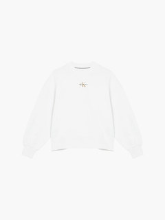 Micro mikina Bílá barva Ženy