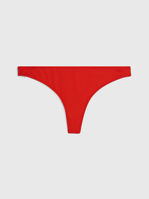 Calvin Klein Swimwear – CK Monogram plavky - Spodní díl, Červená barva