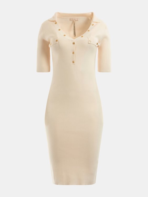 Grace Henley šaty Bílá barva Ženy