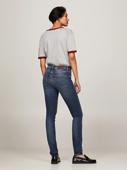 Módní Flex Como Skinny jeany, Modrá barva, 2023