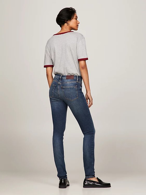 Módní Flex Como Skinny jeany, Modrá barva, 2023