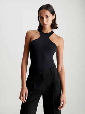 Calvin Klein – Stretch Jersey tílko, Černá barva