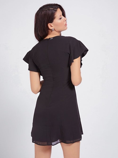 Módní Šaty, Černá barva, 2021