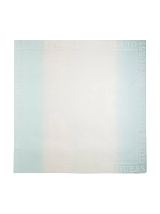 Kefiah šála – Guess, Bílá, Modrá barva Ženy