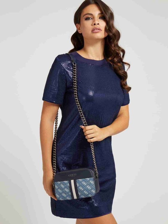 Modrá barva, Noelle denim crossbody