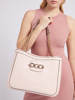 Luxusní Aviana kabelka, Růžová barva, T/U/1