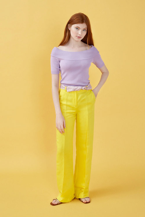 Nenette – Minus svetr, Fialová barva