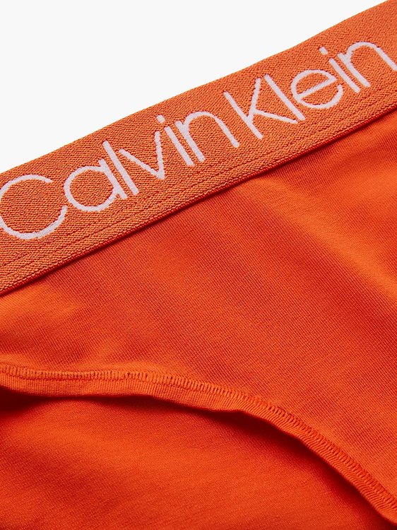 Body Cotton bikiny – Calvin Klein Underwear, Červená, Oranžová barva Ženy