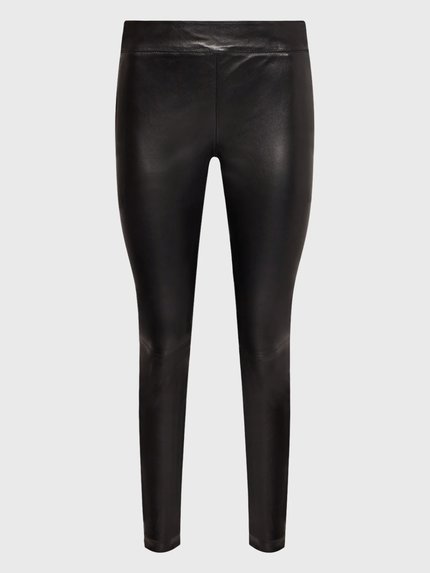 Módní Essential kalhoty, Černá barva, 2022